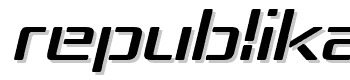 Republika-Iv-Exp-Italic font